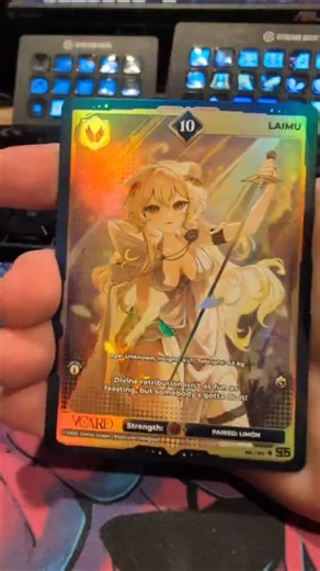 Immersion Break! I can stop whenever I want... Use code SEOSAUR! #vtuber #gamersupps #vcard #tcg