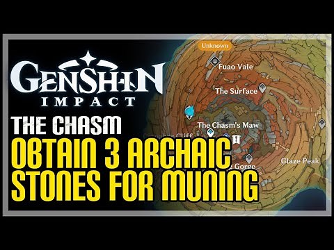 Obtain 3 Archaic Stones Genshin Impact