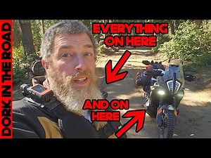 Adventure Motorcycle Luggage and Riding Gear I Used on the Northern California BDR