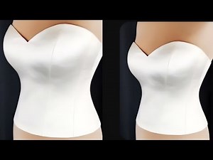 How To Make A Bustier Crop Top