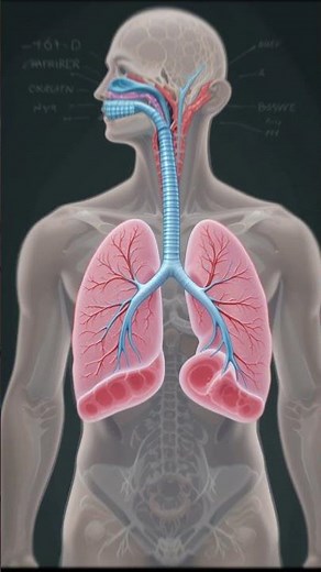 ¿Cómo respiras sin pensarlo? 🌬️ | #SistemaRespiratorio explicado rápido
