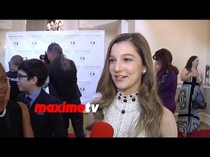 Stephanie Katherine Grant Interview Young Artist Awards 2015 Red Carpet