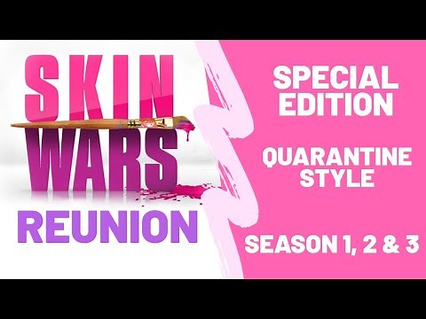 SKIN WARS Quarantine Edition - Season 4, makeup challenge, season 1, 2 & 3 | dontrushchallenge video
