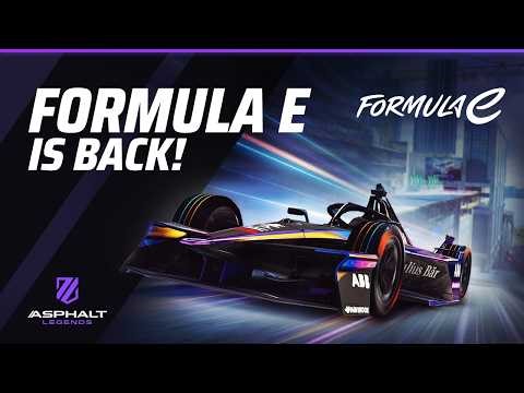 The return of Formula E x Asphalt Legends Trailer