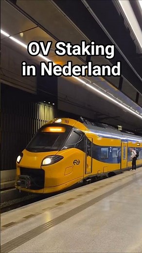 OV Staking in Nederland (2026) - Trein Tram Metro Bus