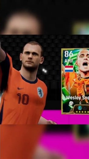 Best training guide for 106 rating Wesley Sneijder in efootball 2026 player progression #efootball