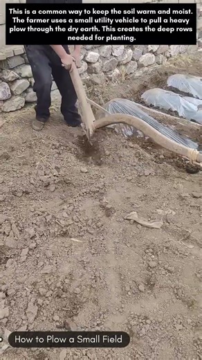 How to Plow a Small Field