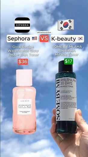 Sephora vs K-Beauty Products Price Difference 💸 | Affordable vs Premium Skincare Comparison