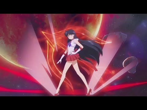 Sailor Mars Crystal Power Transformation 、Speech & attack（Special effect ver.）Sailor moon eternal