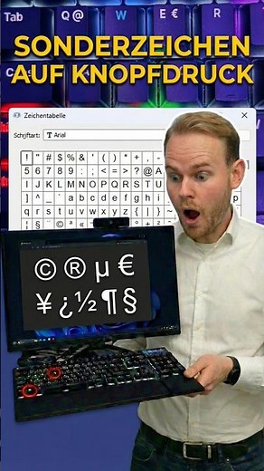 Special characters and smileys always at your fingertips on your PC ⌨️🚀