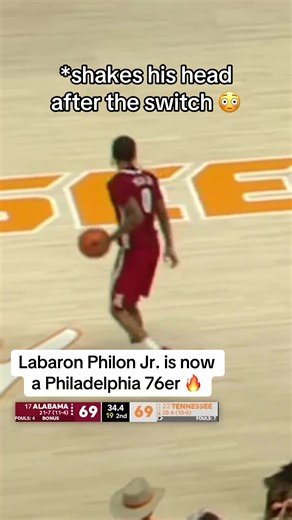 This tough bucket from his college days 😤 @SECNetwork #nba #nbadraft #sixers #basketball