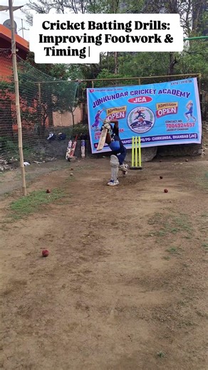Cricket Batting Drills: Improving Footwork & Timing | JCA Training #cricket #hardikpandyabatting