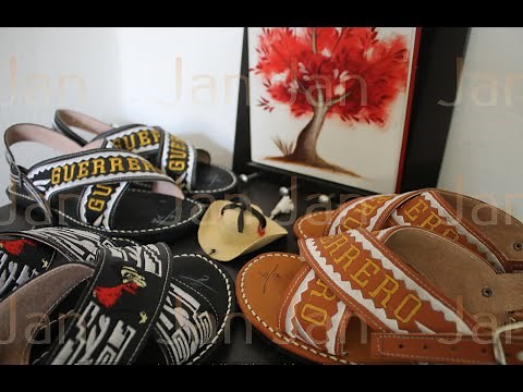 Huarache Artesanal Calentano de Guerrero