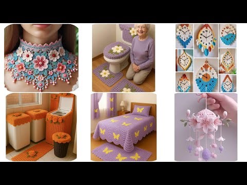 Most beautiful & tutorials crochet handmade items & Home decor ideas & Room decoration ideas 2025