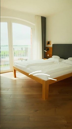 Bremerhaven shows off its bed: im-Jaich Hotel #shorts