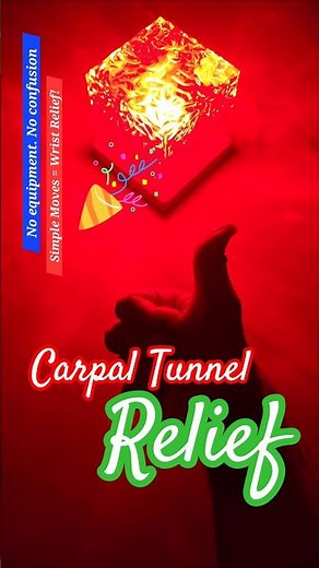 Easy Exercise for Carpal Tunnel Relief #breathvsync #carpaltunnel