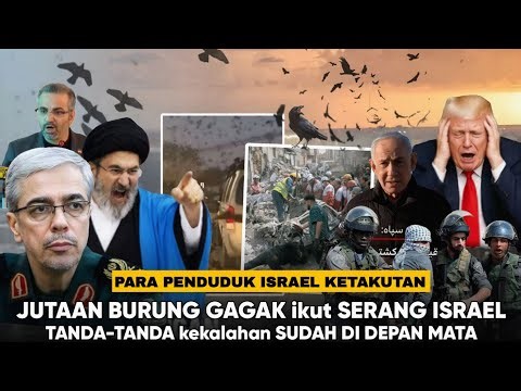 Ratusan Juta Burung dari Neraka Hancurkan Israel ! IRAN Hancurkan Pusat Energi Di Haifa