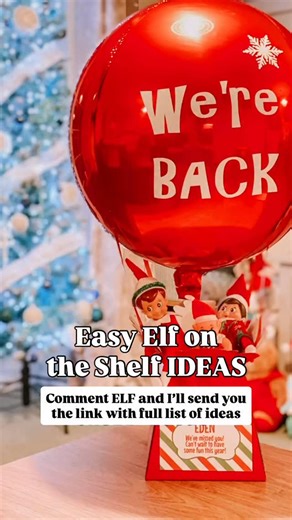 Comment ELF to be sent the full list of easy Elf on the Shelf ideas and some free printables! it’s going to be a long December but hopefully this will help a few parents get through the ELF season in one piece… 🤣 Here is to remembering before you get into bed! #easyelfideas #elfontheshelfideas #elfontheshelf | Little Miss Eden Rose - Parenting & Lifestyle Blog