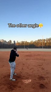 Batters camera angle😤⚾️ #trickshot #sports #baseball #catch #throw | Shayne Boyle