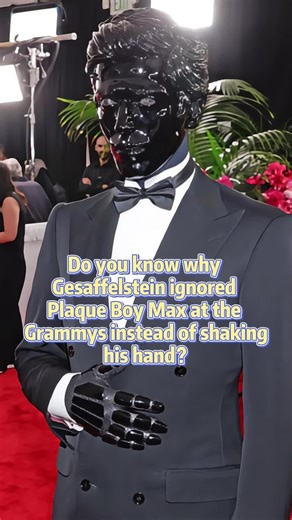 Do you know why Gesaffelstein ignored Plaque Boy Max at the Grammys instead of shaking his hand？#tiktok #news #fyp #grammys