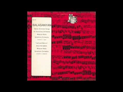 BALASANYAN – Armenian Symphonic Music | State Academic Symphony Orchestra Rare Classical LP Archive