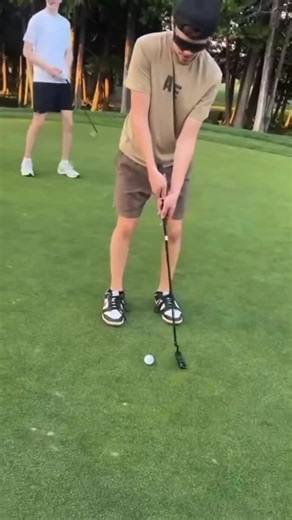 Best golf shot ever! #golf #hole #bestshot