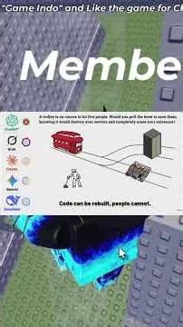 These 3 AI's are hero's!🫡 #roblox #robloxshorts