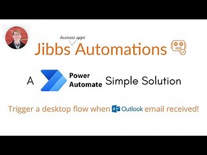 Power Automate - Trigger PAD flow with email received!