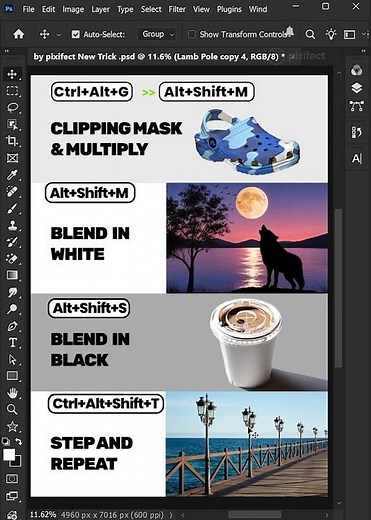 Photoshop Tips - Shortcut Keys and Tricks For Beginner #photoshop