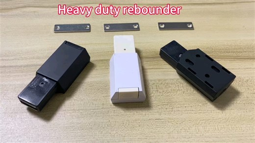 Heavy Duty Push to Open Door Stops Push Latch Lock Strong Suction Touch Push Open Magnet Buffer for Hidden Cabinet Door