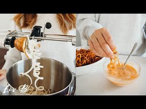 Attempting Homemade CURLY FRIES 😍