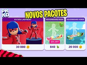 PK XD PACOTES POR MOEDAS, ITENS DE NATAL POR MOEDAS e AVISO PETS GRÁTIS