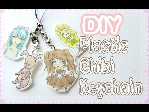 How to Make an Anime / Chibi Keychain | Digital Ar