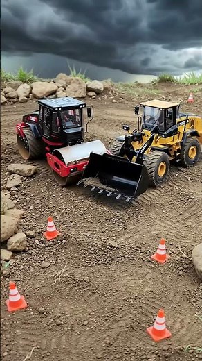 Epic RC Heavy Machinery Action! 🚧 Construction, Mud & Lightning Fun!