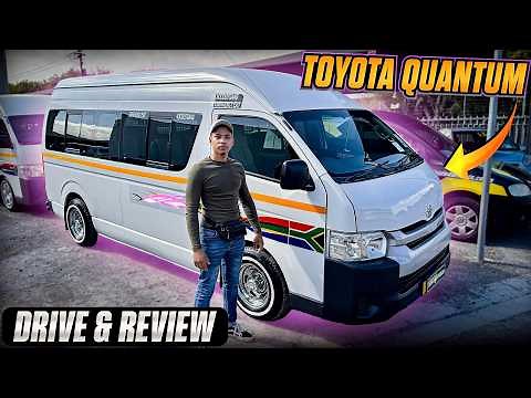 I Finally Drove a Toyota Quantum 2.5D Sesfikile (MUST WATCH)