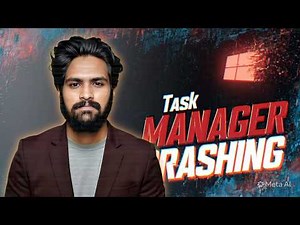 How to fix Task Manager crashing instantly when opened on Windows