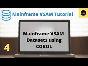 Working with VSAM Datasets Using COBOL - Mainframe VSAM Tutorial - Part 4 #COBOL