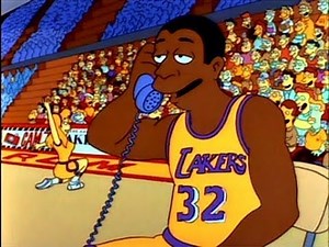 The Simpsons Ned becomes NBA star - The Simpsons Funniest Moments
