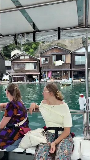 これが京都!? 海の上から見る絶景集落#伊根の舟屋 #IneNoFunaya#船上タクシー #BoatTaxi#京都旅行 #Kyoto#日本旅行 #JapanTravel#絶景