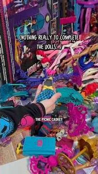 Going through a Monster High Collection- Last Part!✨ #monsterhigh #doll #collection #collector