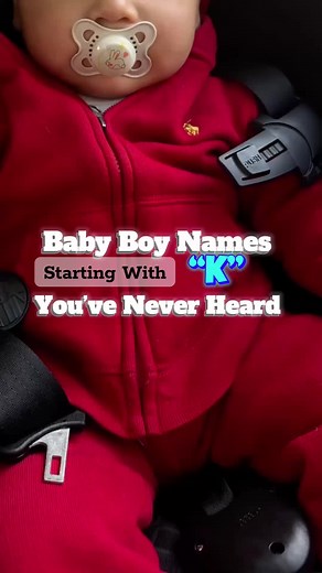 Unique Baby Boy Names Starting with K