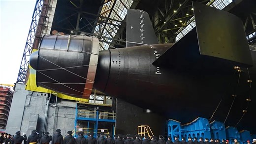 Russia’s New Nuclear Torpedo-Carrying Submarine Has Been Launched