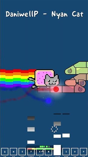 DaniwellP - Nyan Cat adofai #adofai #adofaicustom #gameplay #rhythmgame