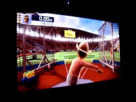 Beating kinect Track and Field (Champion)
