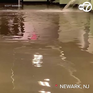 17K views · 203 reactions | Just how bad did flooding get this weekend in Newark? Check out this video of water rushing into a lobby on Van Velsor Place, where water reached up to 3 feet in the hallway and damaged apartments. The water rushed in through a lobby window after the parking lot and nearby streets were flooded. Next, video captures cars submerged at Dawson and South streets, where vehicles were a total loss. https://7ny.tv/3kBySs6 | ABC7NY | Facebook