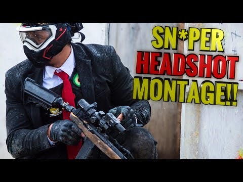 PAINTBALL SNIPER HEADSHOTS!! ---- MAGFED PAINTBALL