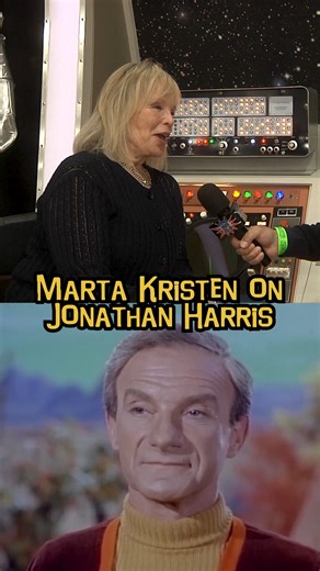 Marta Kristen on working with Jonathan Harris, who gave one of the best all-time TV performances as Dr. Smith on Lost in Space. Watch the full interview on our YouTube channel. #scifi #60s #tvshow | Comics, Beer and Sci-fi