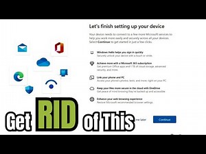 Disable "Lets Finish Setting up your Device" in Windows 11 (2023)