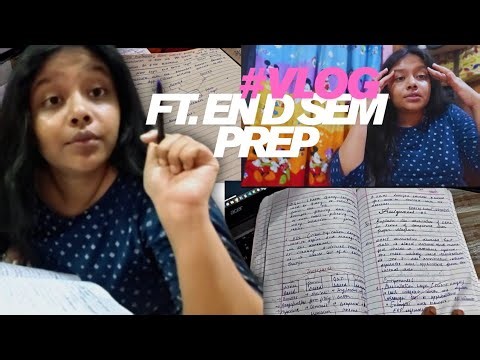 #VLOG ft. END SEM PREPARATION 🔥🔥 #btech #iitg #vlog 