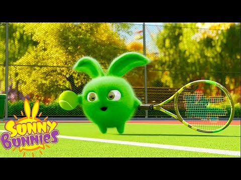 Playing Tennis - Sunny Bunnies | Season 1 Marathon | Funny Cartoons For Children